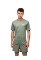 Camiseta Deportiva Control Humedad Verde Hombre Verde de Gef