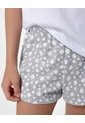 Blusa + Short De Pijama Algodón Surtida Niña Gris de Gef