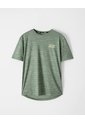 Camiseta Deportiva Control Humedad Verde Hombre Verde de Gef