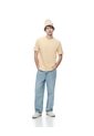 Camiseta Oversize Algodón Amarilla Hombre Amarillo de Gef