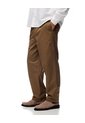 Pantalón Recto Drill Algodón Café Hombre Cafe de Gef
