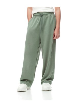 Pantalón Tiro Medio Holgado Verde Niña Verde