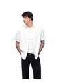 Camisa Manga Corta Regular Algodón Blanca Hombre Blanco de Gef
