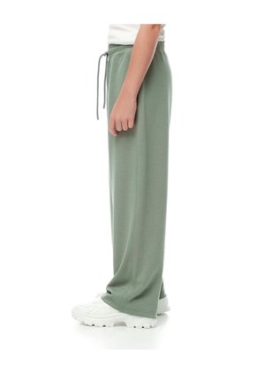 Pantalón Tiro Medio Holgado Verde Niña Verde
