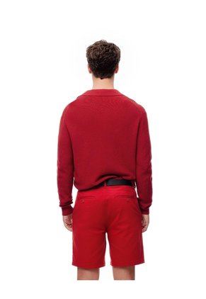 Bermuda Regular Drill Algodón Roja Hombre Rojo