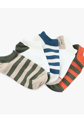 Medias Niños Tobillera Corta Pack X5 Surtido Multicolor