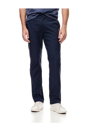 Pantalón Chino Regular Azul Hombre Azul