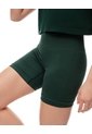 Biker Deportivo Seamless Verde Mujer Verde de Gef