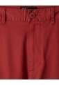 Bermuda Regular Drill Algodón Roja Hombre Rojo de Gef
