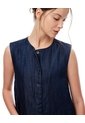 Chaleco Regular índigo Oscuro Mujer Azul Oscuro de Gef