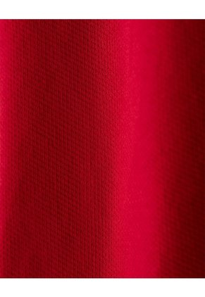 Camiseta Regular Algodón Roja Niño Rojo