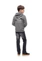 Buzo Tipo Hoddie Gris Niño Gris de Gef