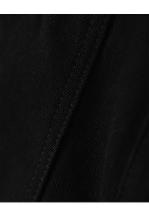 Short Tiro Medio Denim Negro Niña Azul