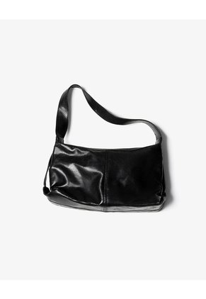 Bolso Baguette Negro Mujer
