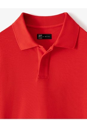 Polo Regular Roja Hombre Rojo