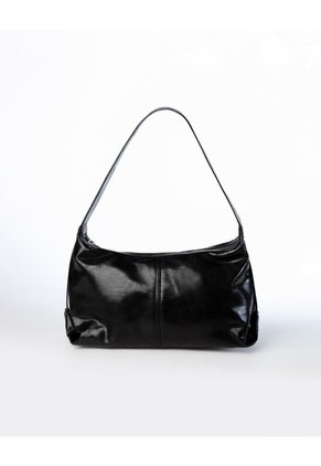 Bolso Baguette Negro Mujer