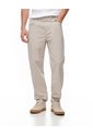 Pantalón Recto Liviano Habano Hombre Marron de Gef