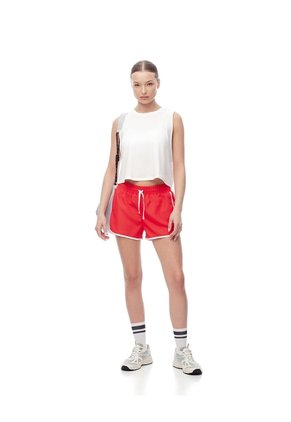 Short Deportivo Ciclista Interno Rojo Mujer Rojo