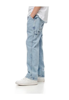 Jean Recto índigo Claro Niño Azul Oscuro