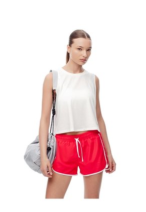 Short Deportivo Ciclista Interno Rojo Mujer Rojo