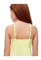Vestido Corto Bloques Algodón Amarillo Niña Amarillo de Gef