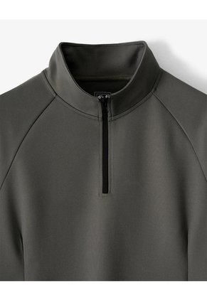 Buzo Relax Tacto Suave Taupe Hombre Marron Claro