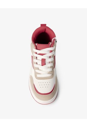 Tenis High-top Beige Niño Multicolor