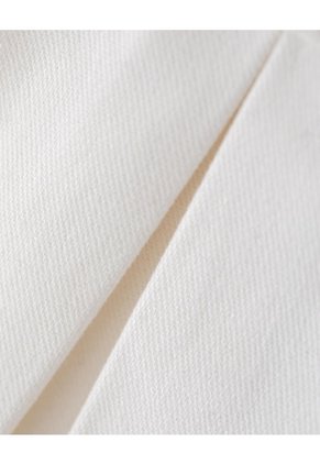 Falda Tiro Medio Denim Blanca Niña Blanco