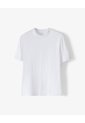 Camiseta Regular Algodón Blanca Hombre Blanco de Gef