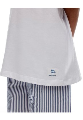 Camiseta + Bermuda De Pijama Algodón Surtida Niña Niño Azul