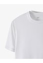 Camiseta Regular Algodón Blanca Hombre Blanco de Gef