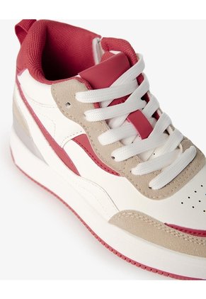 Tenis High-top Beige Niño Multicolor