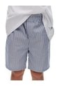 Camiseta + Bermuda De Pijama Algodón Surtida Niña Niño Azul de Gef