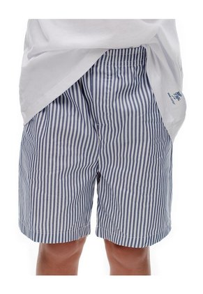 Camiseta + Bermuda De Pijama Algodón Surtida Niña Niño Azul