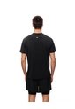 Camiseta Deportiva Control De Humedad Negra Hombre Negro de Gef