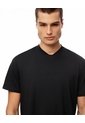 Camiseta Deportiva Control De Humedad Negra Hombre Negro de Gef