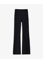 Pantalón Deportivo Flare Secado Rápido Negro Mujer Negro de Gef