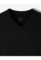 Camiseta Deportiva Control De Humedad Negra Hombre Negro de Gef