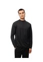 Buzo Regular Half Zip Negro Hombre Negro de Gef