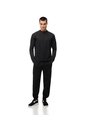 Buzo Regular Half Zip Negro Hombre Negro de Gef