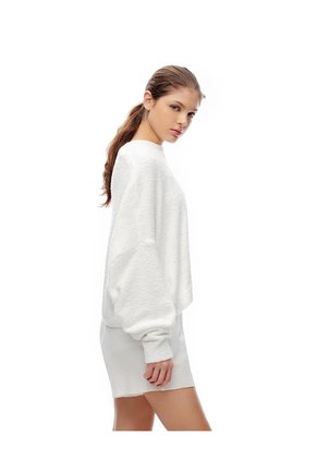 Short De Pijama Algodón Blanco Mujer Blanco