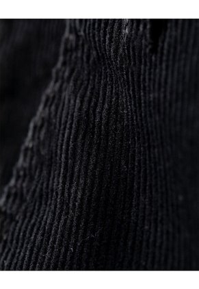 Pantalón Regular Corduroy Algodón Negro Niño Negro