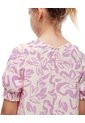 Vestido Corto Estampado Niña Purpura de Gef