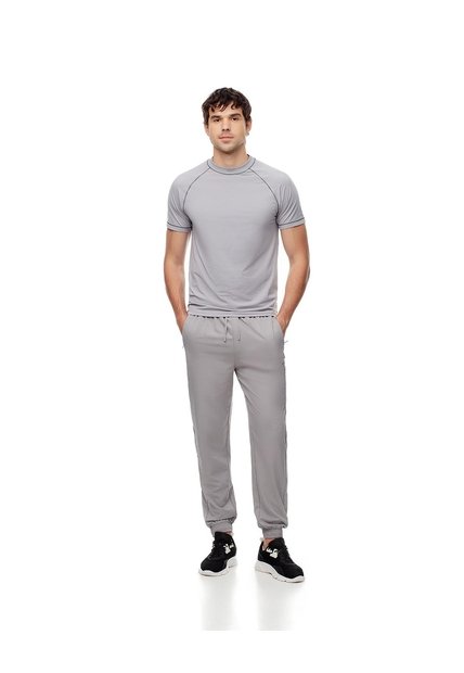 Jogger Secado Rápido Gris Hombre Gris