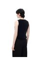Chaleco Tipo Sastre Regular Terciopelo Negro Mujer Negro de Gef