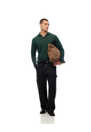 Camibuzo Regular Algodón Verde Hombre Verde