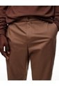 Pantalón Chino Algodón Café Hombre Cafe de Gef