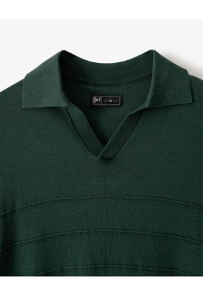 Camibuzo Regular Algodón Verde Hombre Verde