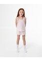 Blusa + Short De Pijama Algodón Rosa Niña Rosa de Gef