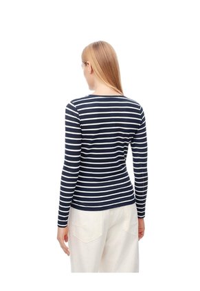 Camibuzo Slim Algodón Rayas Mujer Multicolor